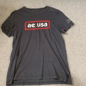 mens american eagle gray tshirt size medium